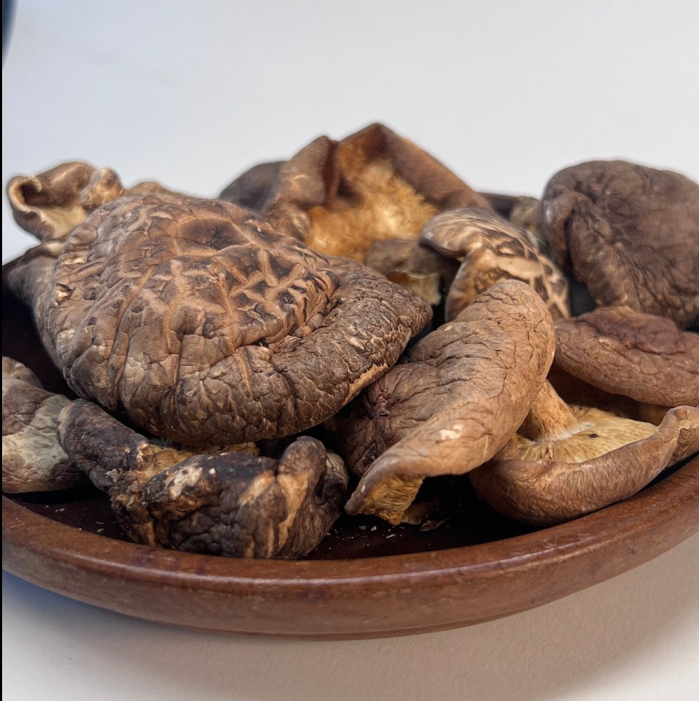 Buy Best Sun-dried Shiitake Mushrooms Online in India