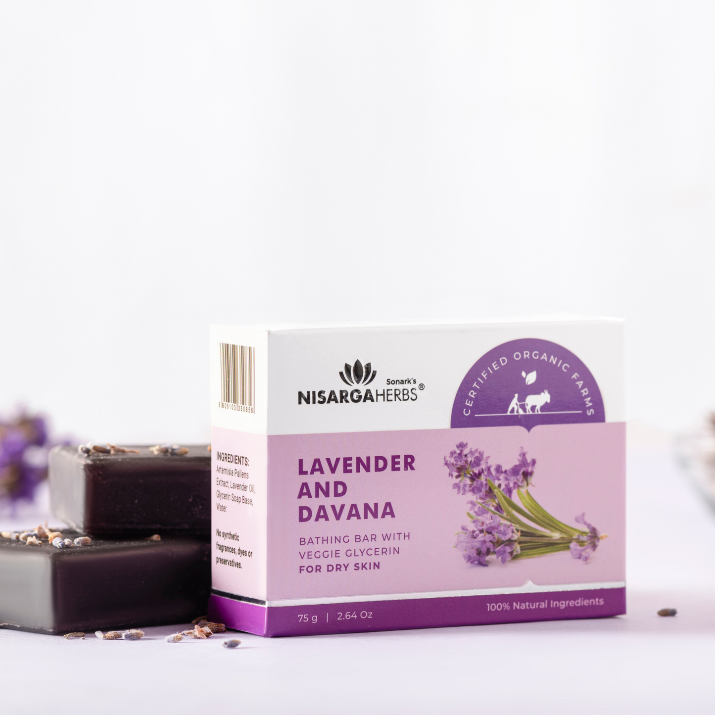 Lavender & Davana Soap - Strengthens the moisture barrier