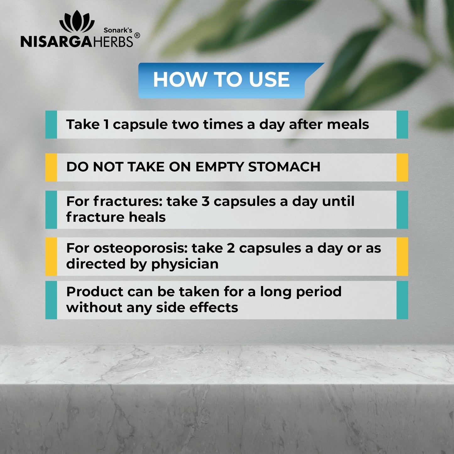 Boneade Capsule - Ayurvedic capsules to accelerate bone repair and promote bone health