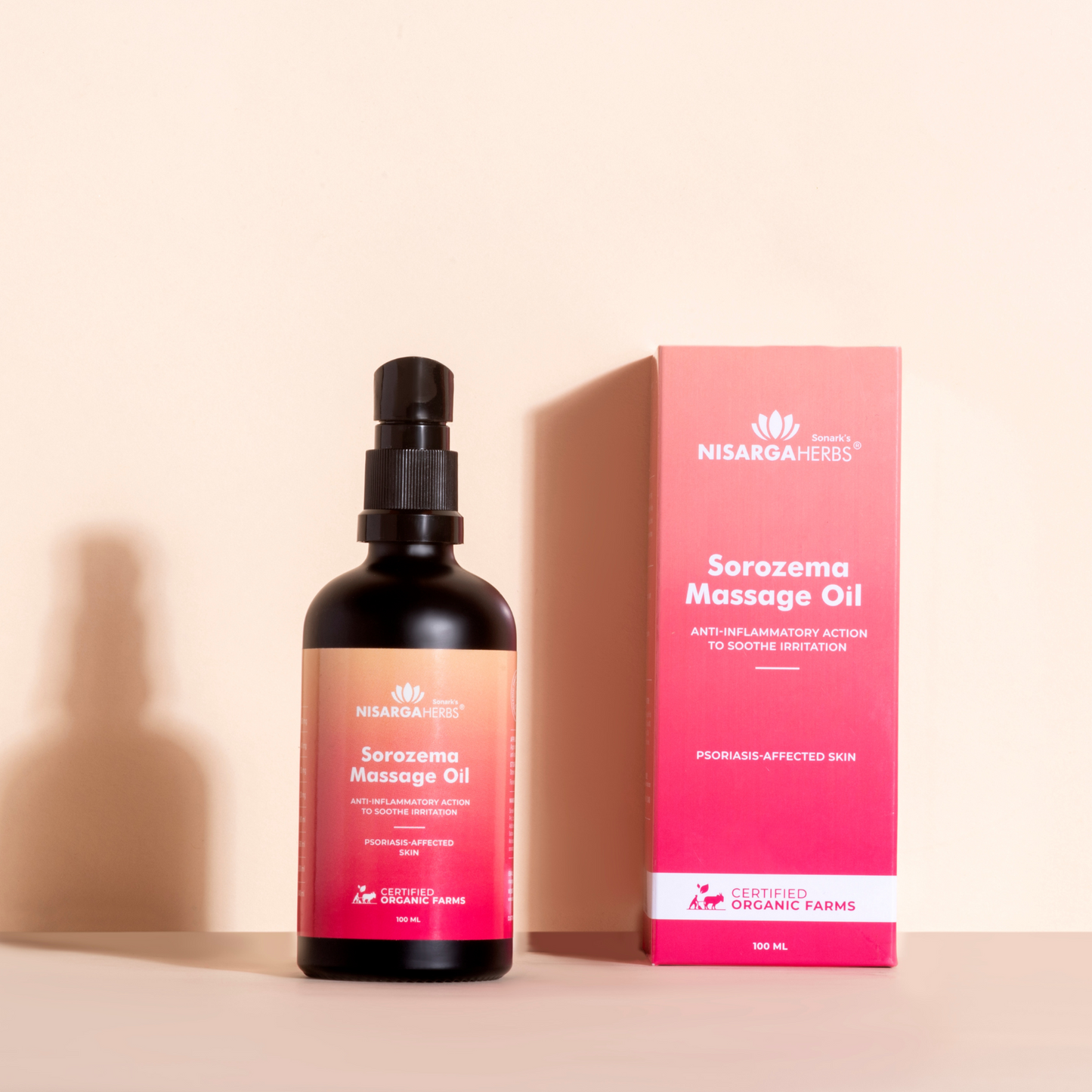 Sorozema Massage Oil - Aids relief of Psoriasis flare ups