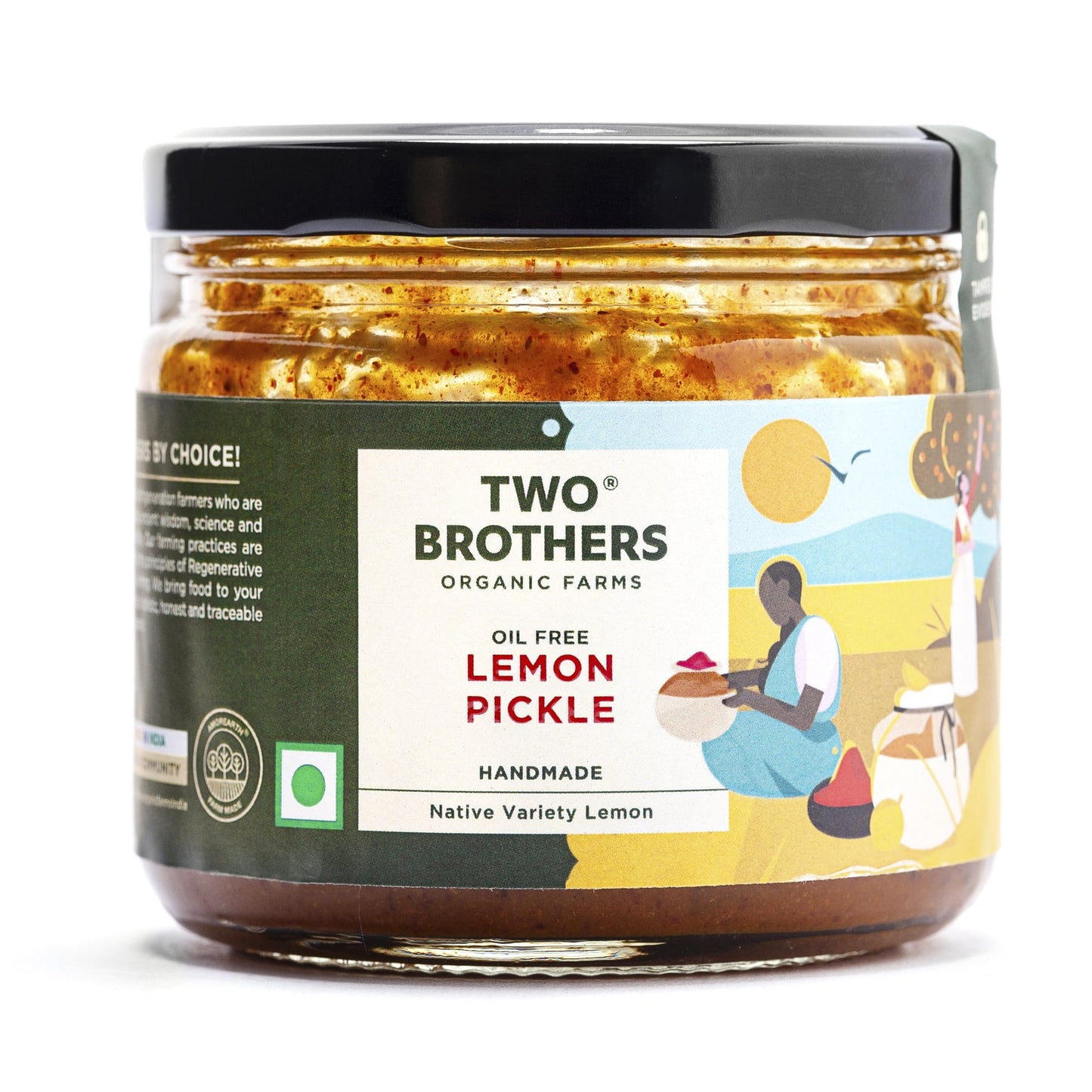 Buy Amorearth Lemon Pickle - Two brothers organic farm online