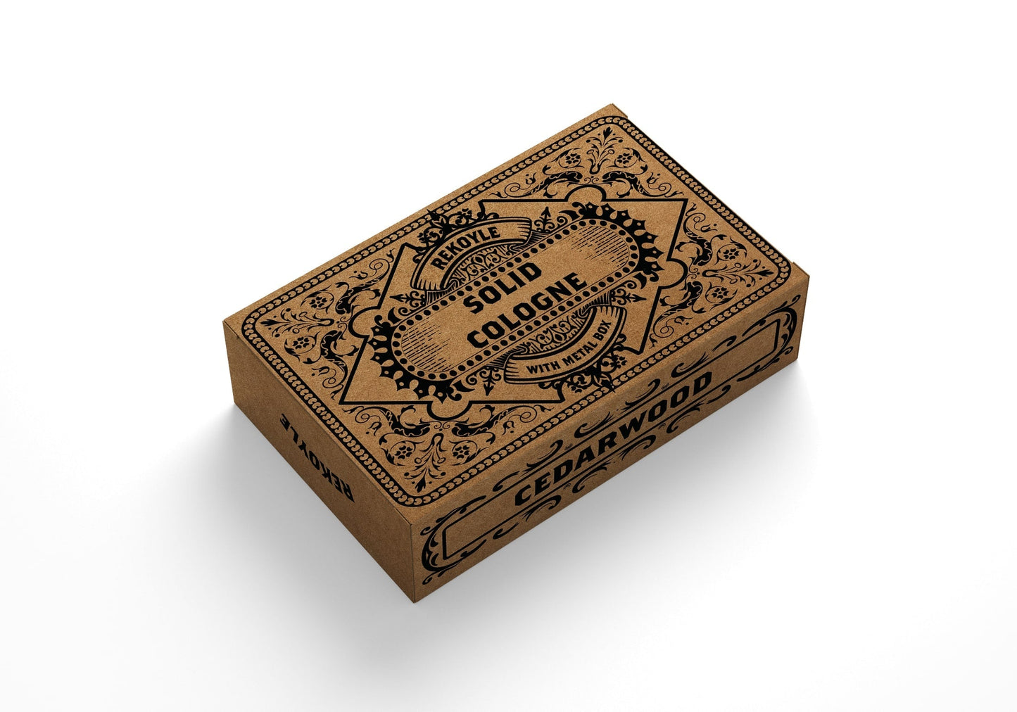 buy rekoyle solid perfume beeswax lavender citrus musk  sliding tin box online