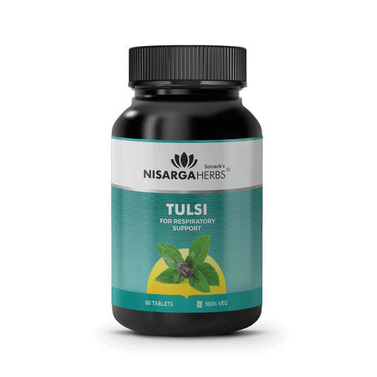 Tulsi Tablet - Daily tonic to improve respiration and boost immunity