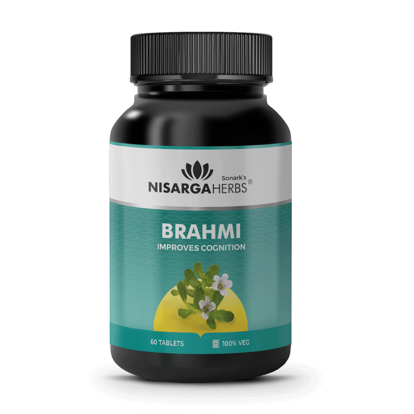 Brahmi Tablet - Potent brain tonic to help reduce stress