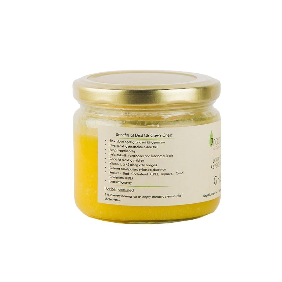 Praakritik Ghee - 220 ml made from Gir Cow A2 Milk using Ayurvedic Process