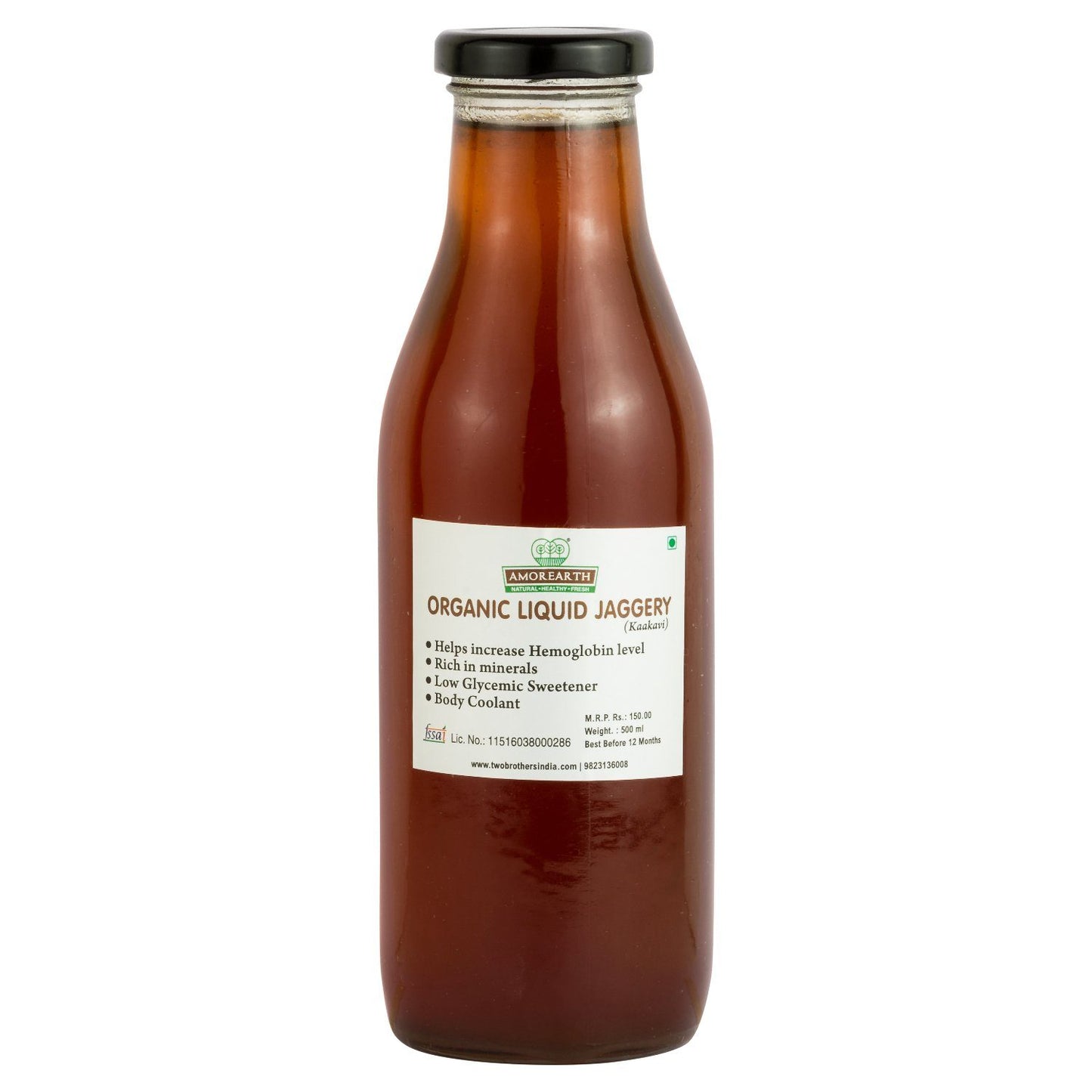 Organic Liquid Jaggery ( Kaakvi)