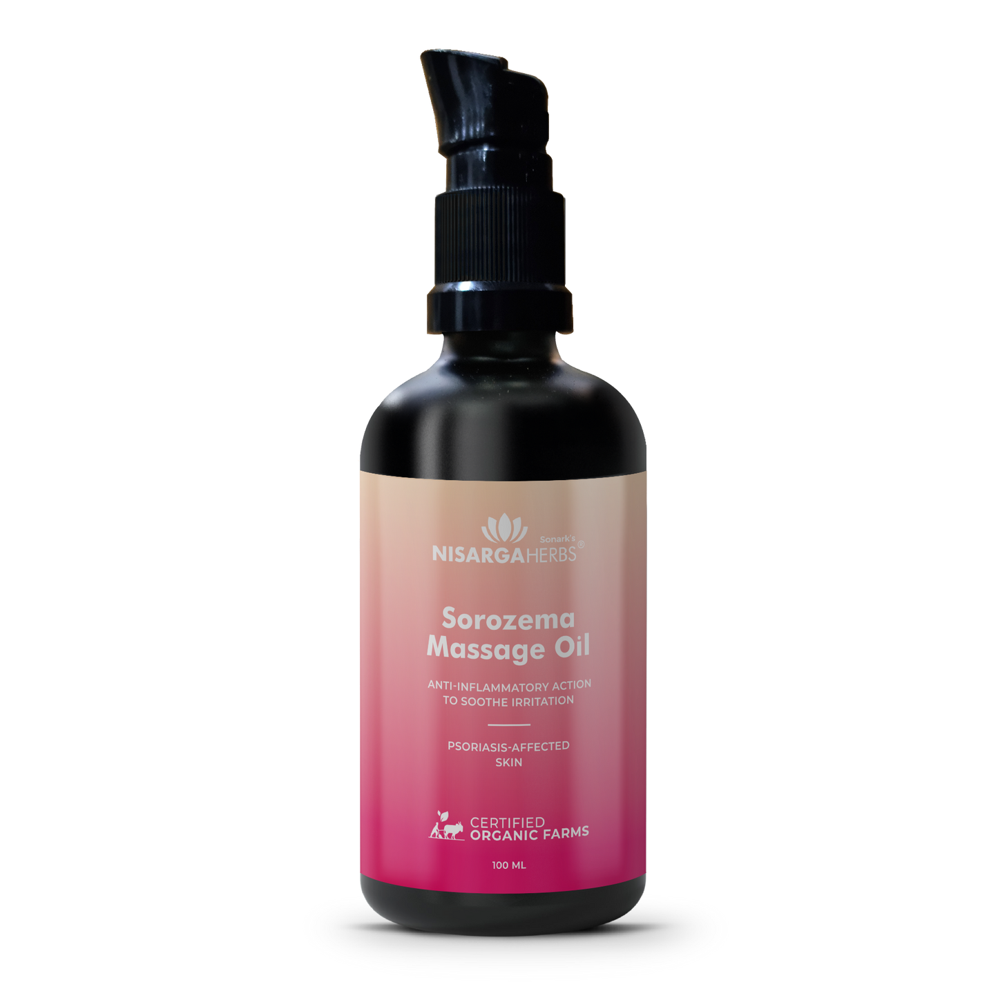 Sorozema Massage Oil - Aids relief of Psoriasis flare ups