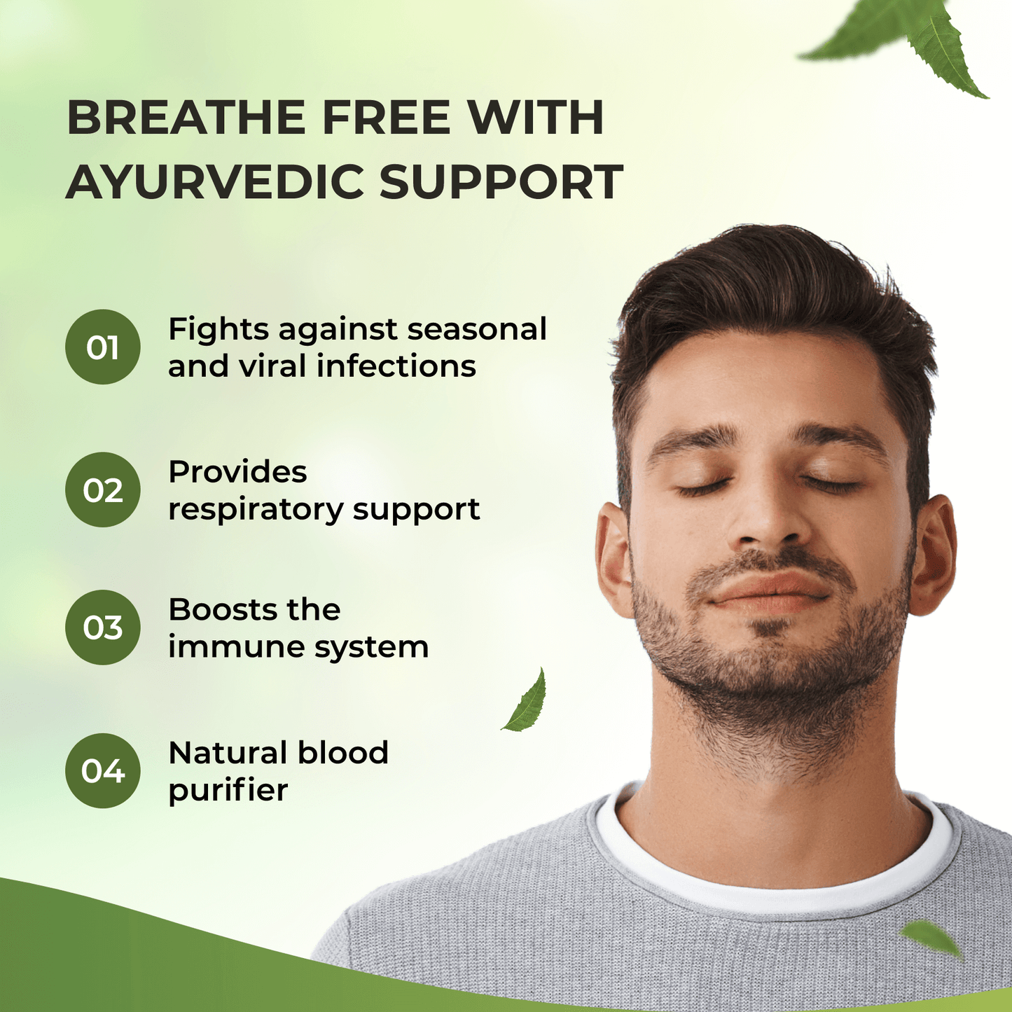 Respirade - Ayurvedic supplement for a healthy respiratory system and boosting immunity