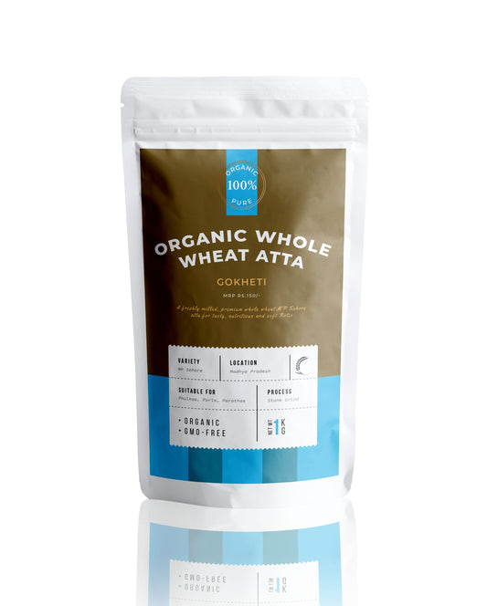 Buy Organic  Whole wheat flour atta Online