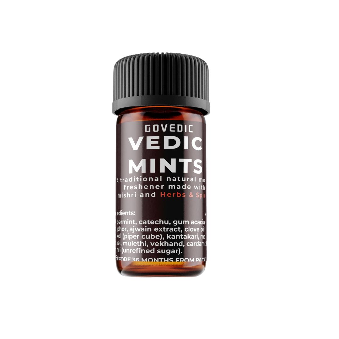 buy govedic vedic mints natural mouth freshener throat relief lozenges ayurvedic throat relief