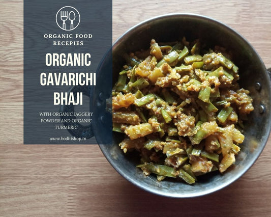 Organic Gavarichi Bhaji