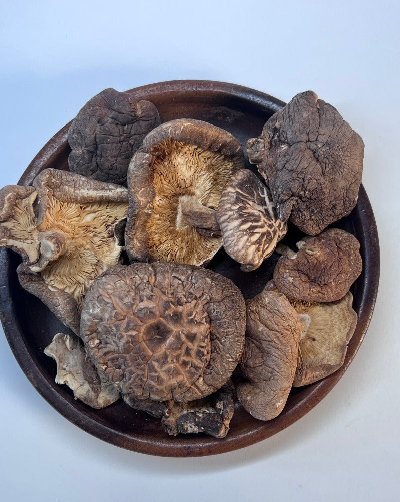Buy Best Sun-dried Shiitake Mushrooms Online in India