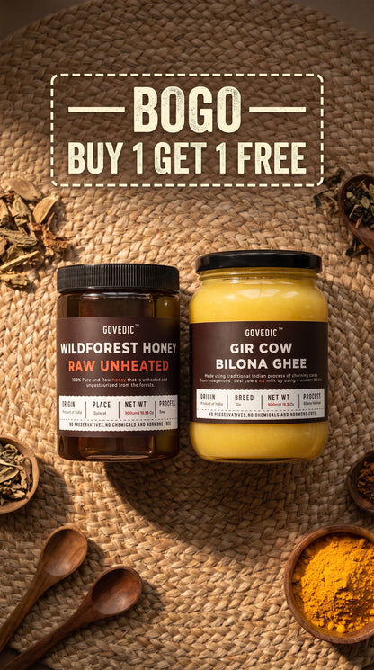 Govedic Ghee + Raw Honey Bundle