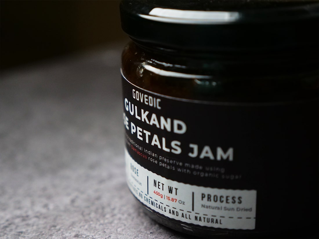 buy organic gulkand rose petals jam online