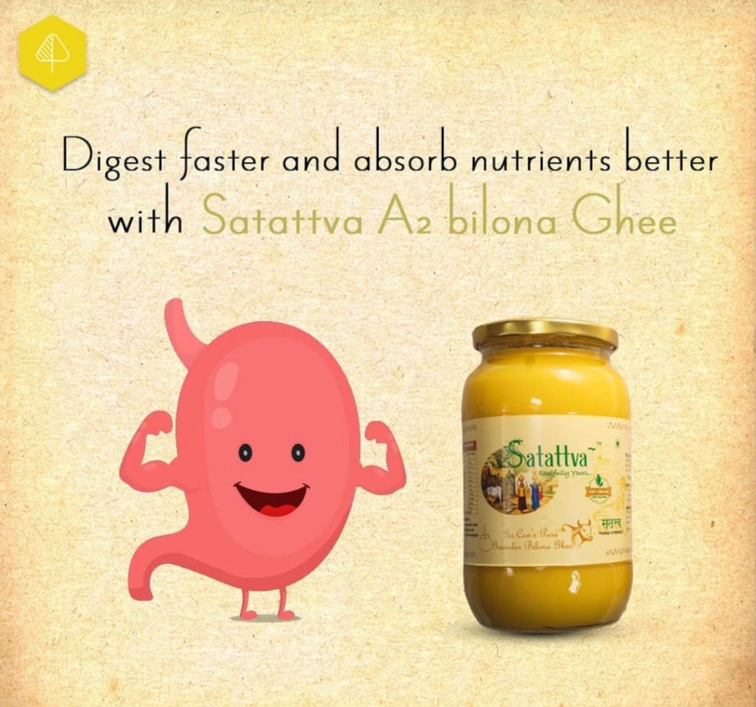 buy satattva gir cow a2 bilona vedic ghee online