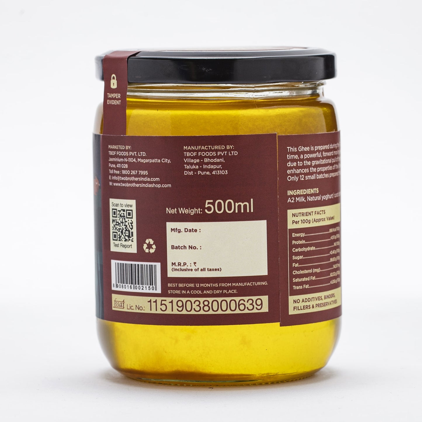 buy two brothers Amorearth Full Moon Ghee online