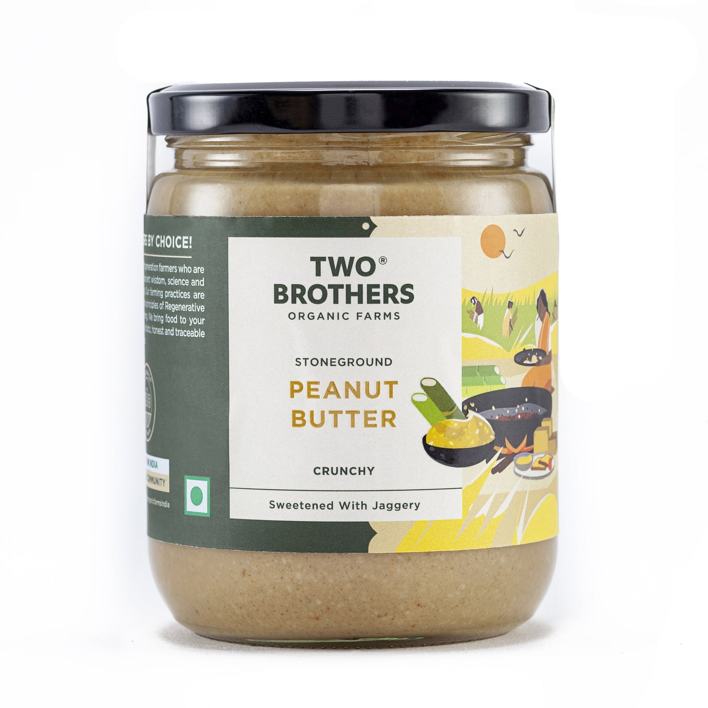 Buy Two Brothers AMOREARTH Jaggery Peanut Butter crunchy online