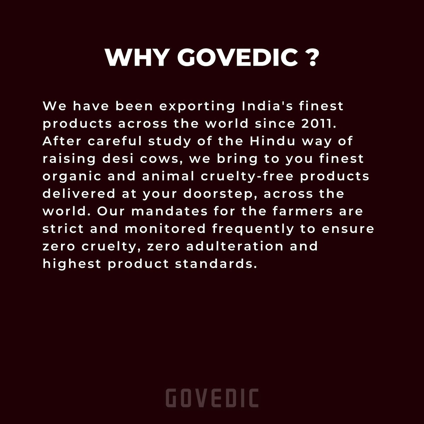 Govedic Organic Khandsari Sugar Light Muscovado in India