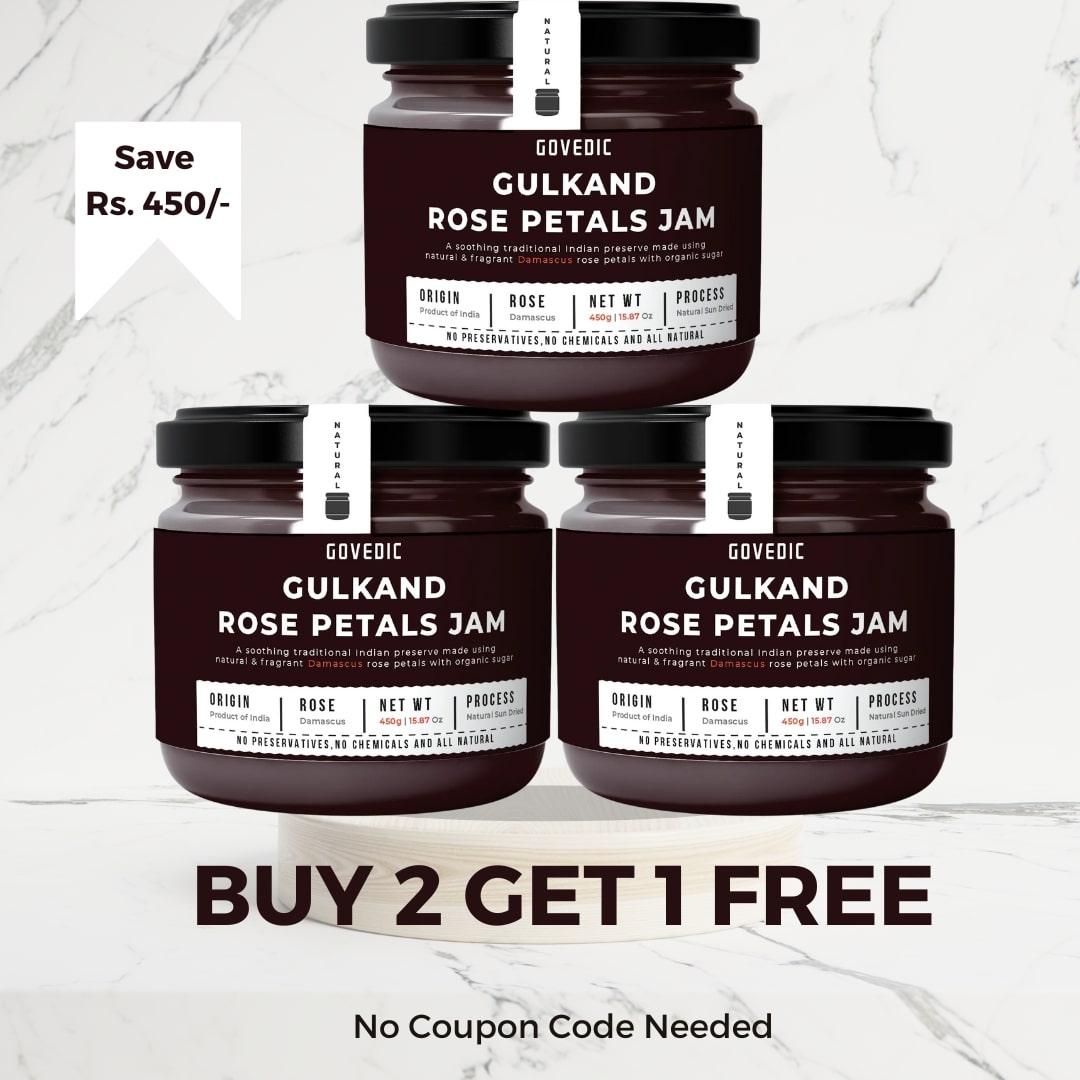 Govedic Gulkand (Rose Petals Jam) 450g