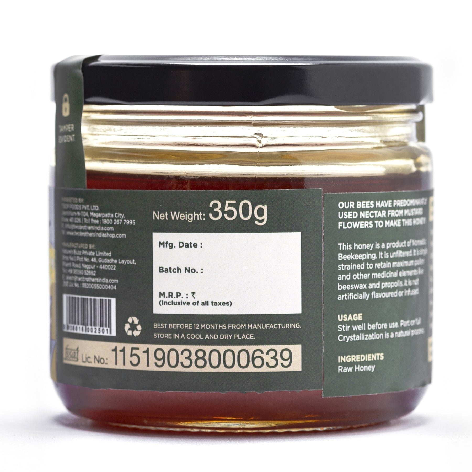 Buy Two Brothers Mustard Honey online