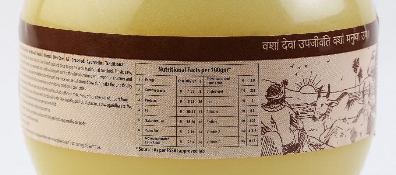 Isha Vasyam Ghee - 500 ml made from Gir Cow A2 Milk using Ayurvedic Process