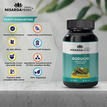 Guduchi Tablet - Helps strengthen the immune system