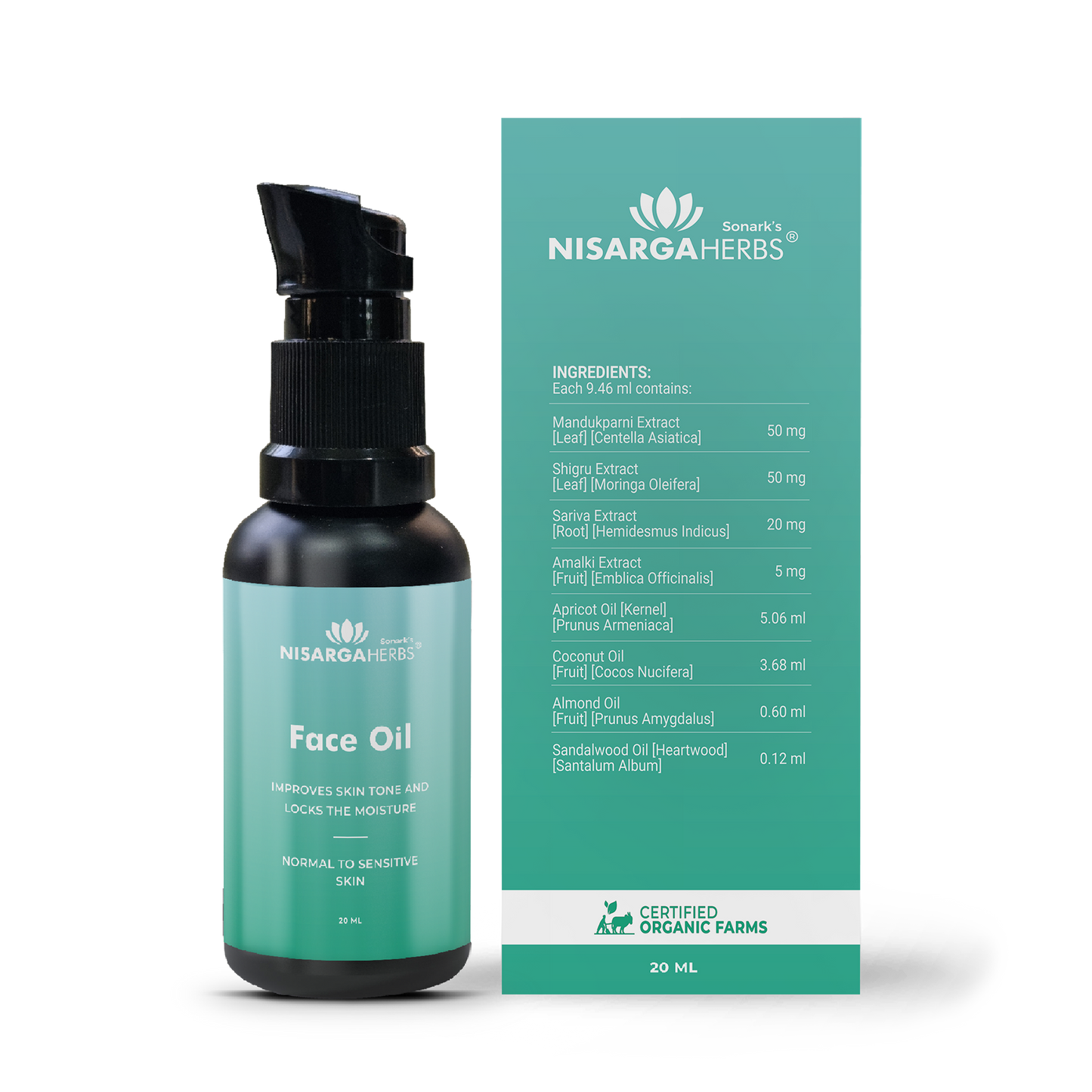 Nisarga Herbs Face Oil - A go-to product for hydration and repair