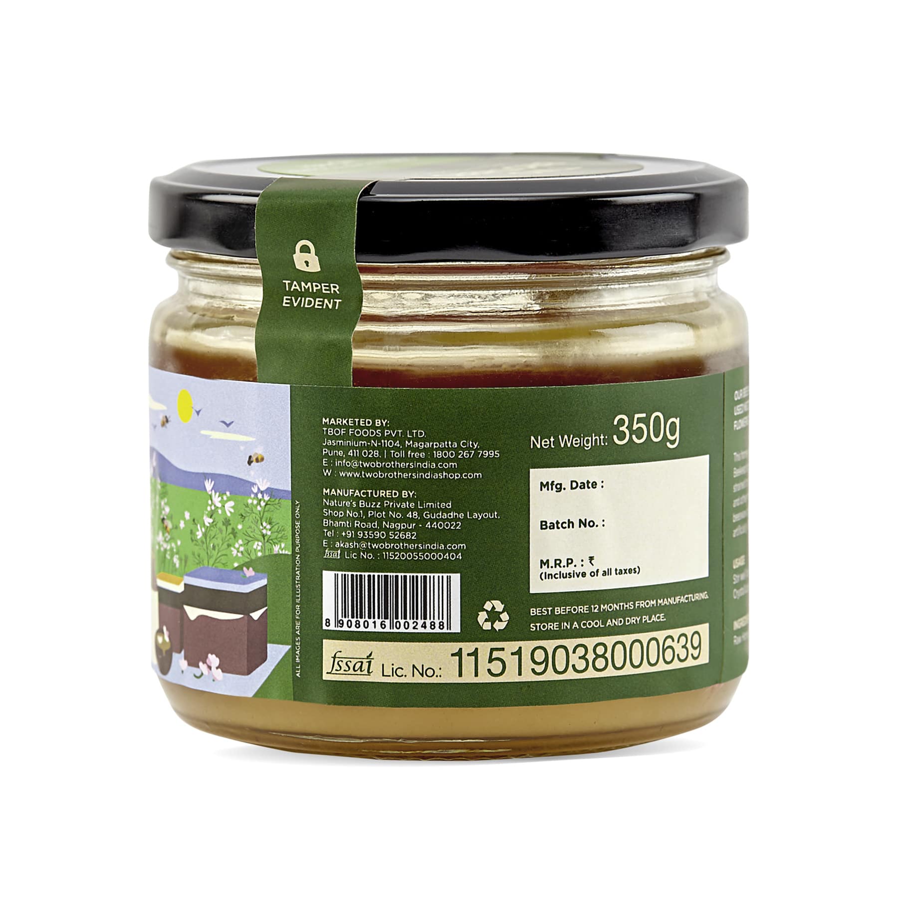 buy Two Brothers Amorearth Coriander Honey online