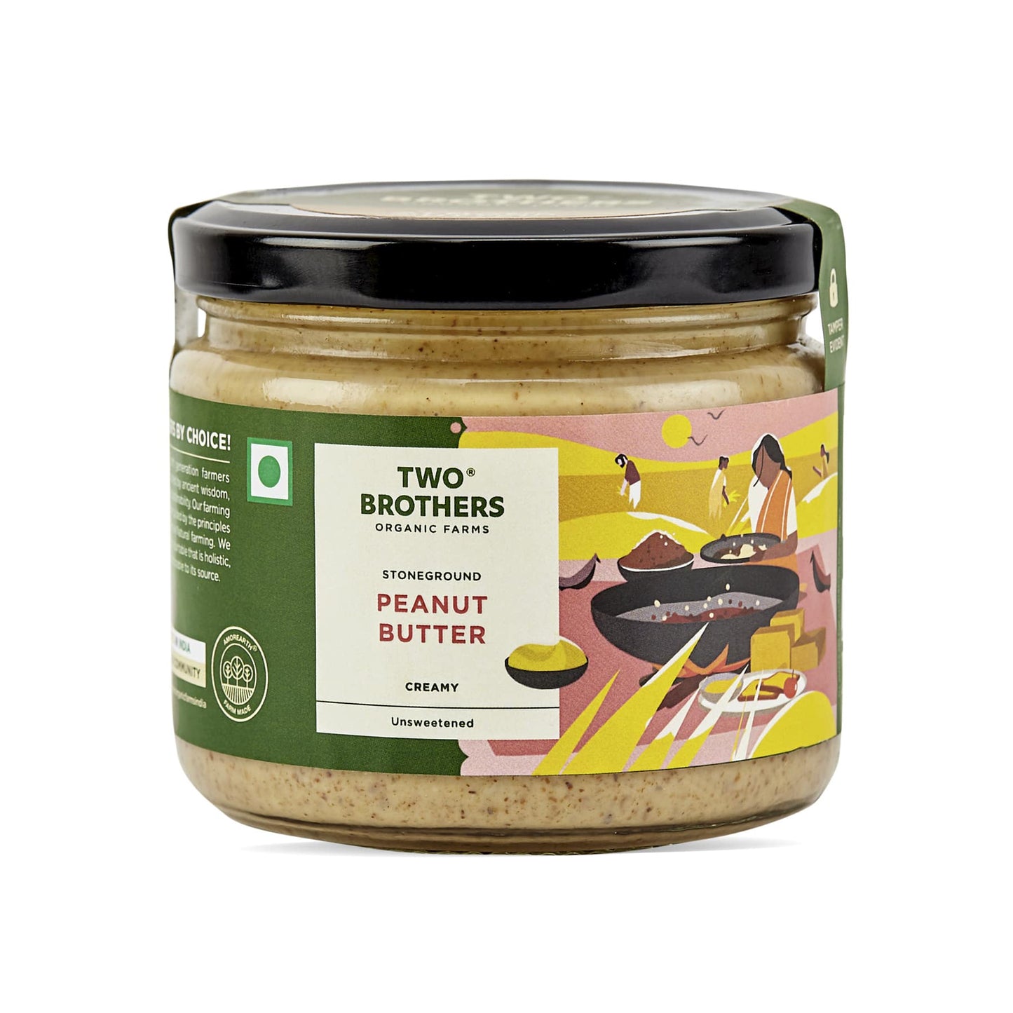 Buy Two Brothers AMOREARTH Plain Peanut Butter unsweetened online