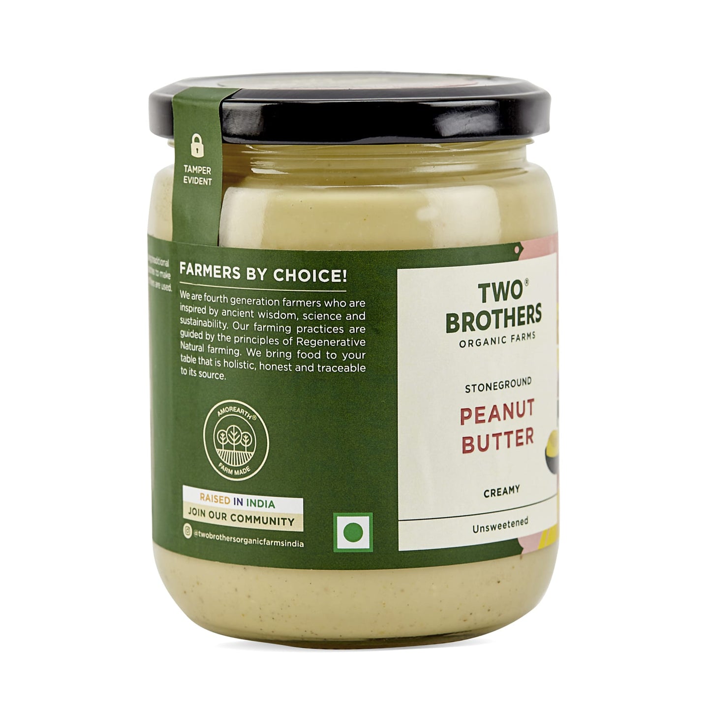 Buy Two Brothers AMOREARTH Plain Peanut Butter unsweetened online