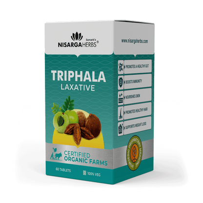 Triphala Tablet - Natural laxative for bowel wellness, excellent for great skin
