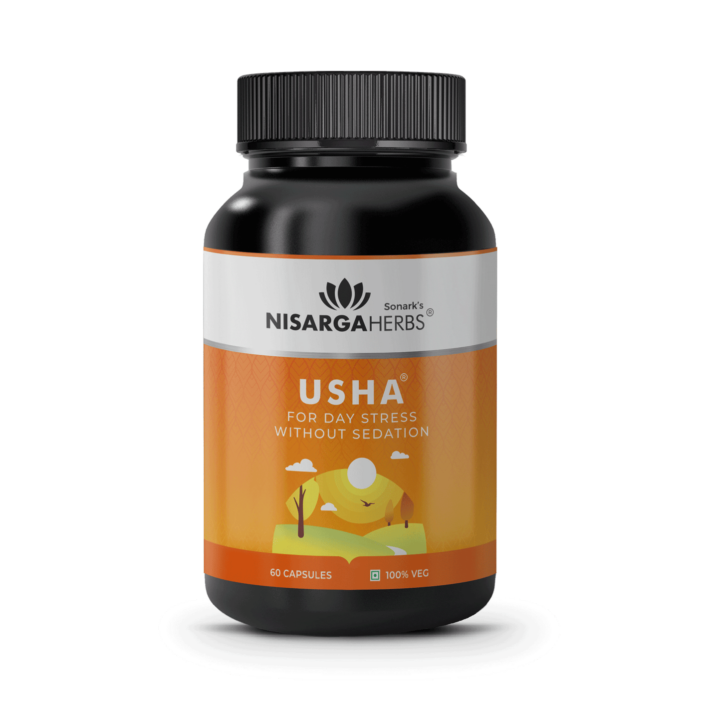 Usha - Ayurvedic capsules for reducing daily stress and brain fog