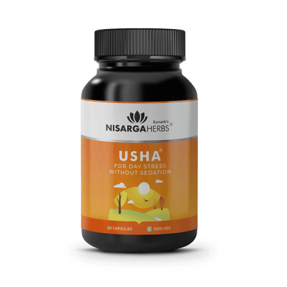 Usha - Ayurvedic capsules for reducing daily stress and brain fog