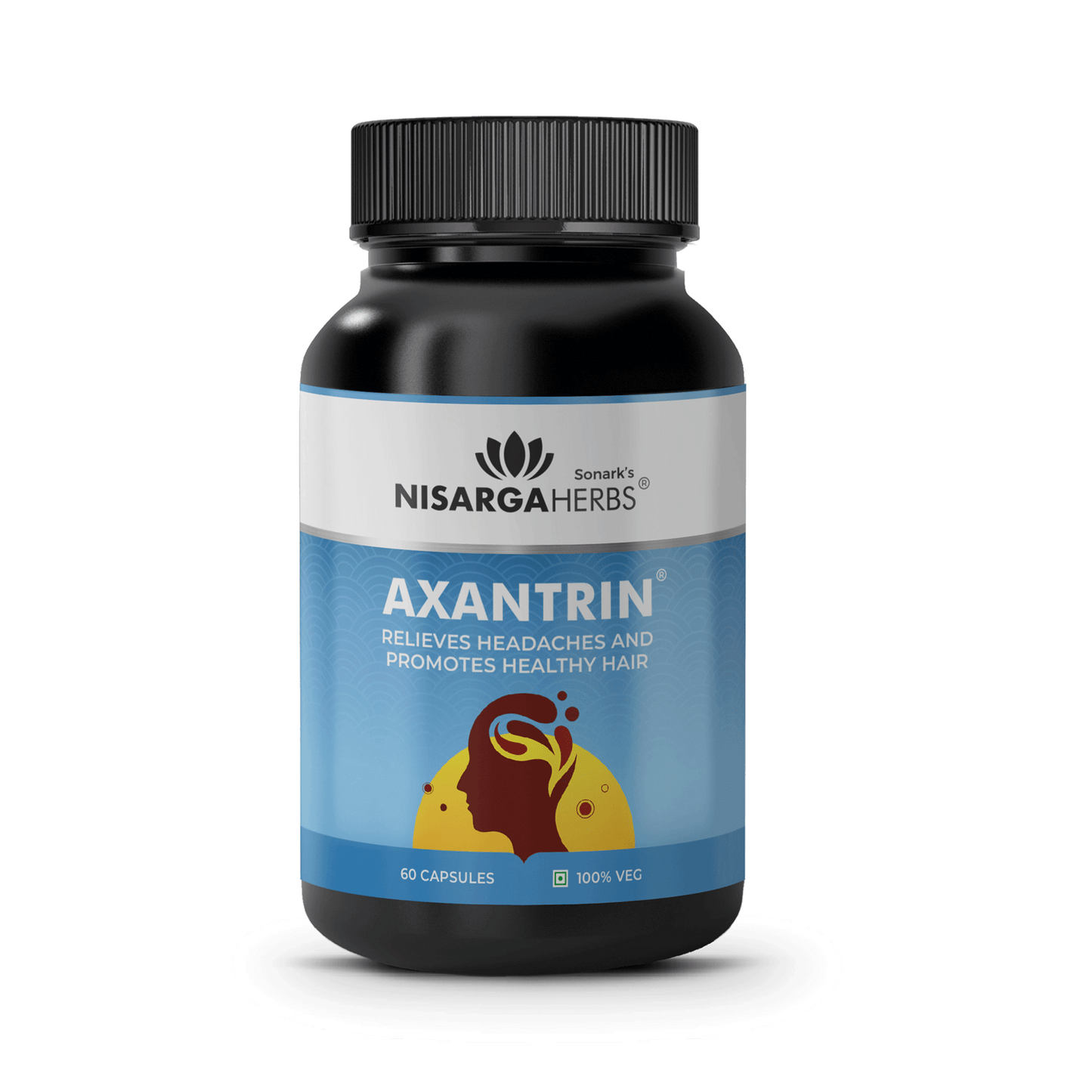 Axantrin - Ayurvedic supplement to relieve headaches and promote scalp and hair health