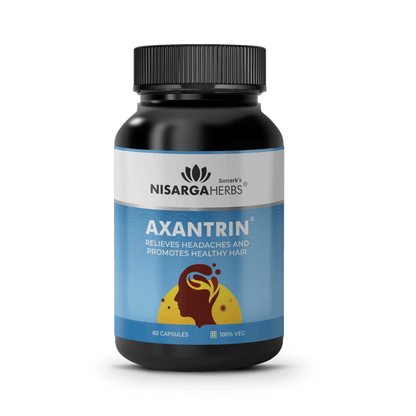 Axantrin - Ayurvedic supplement to relieve headaches and promote scalp and hair health