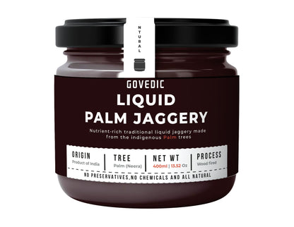 Govedic Liquid Date Palm Jaggery | Nolen Gur 400gm