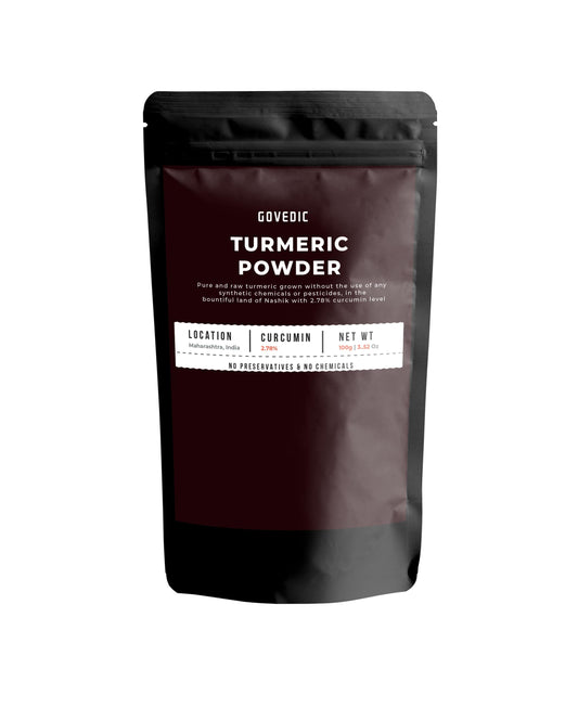Govedic Turmeric Powder (Pure Natural Haldi)