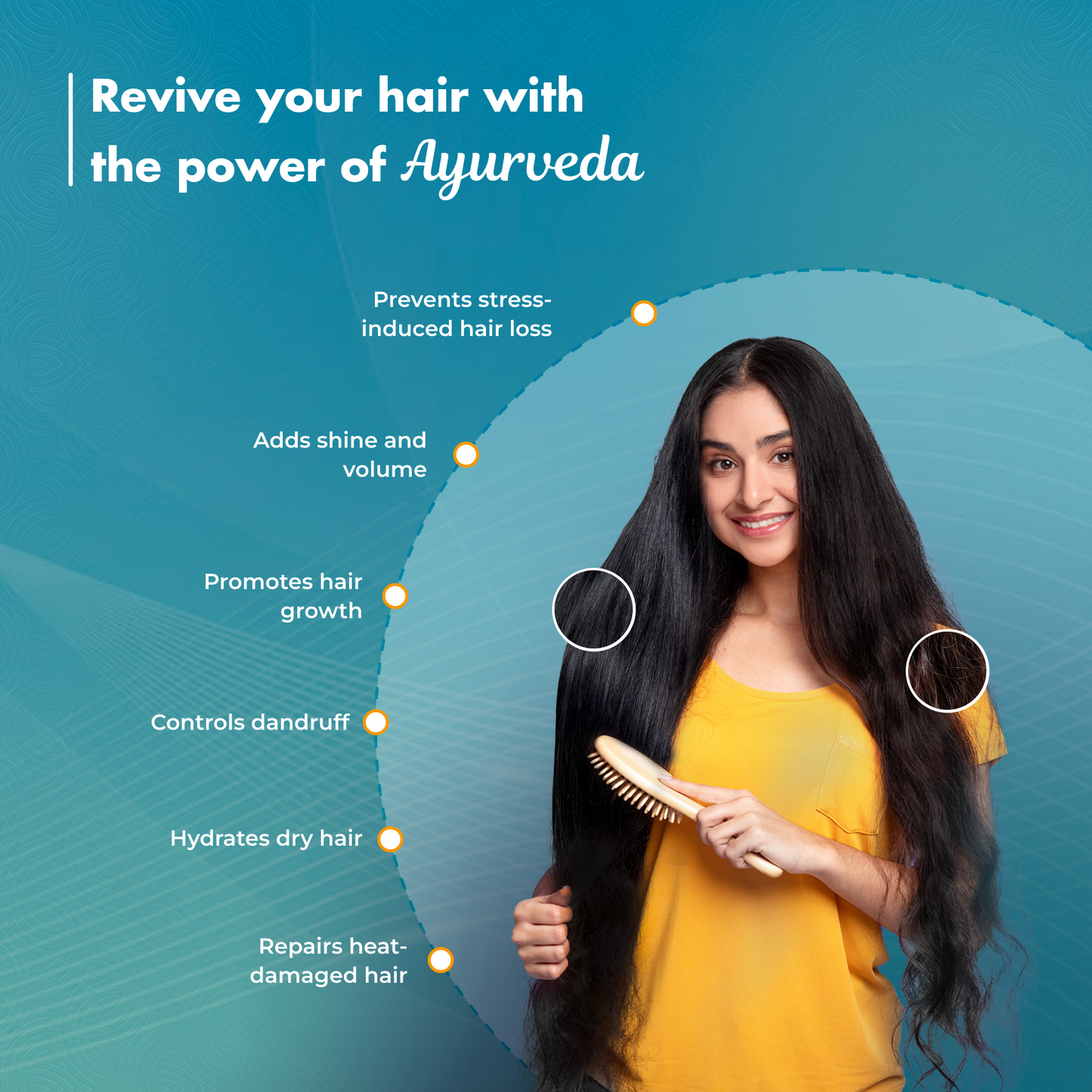 Hair Oil - Ayurvedic hair oil for strong and lustrous hair