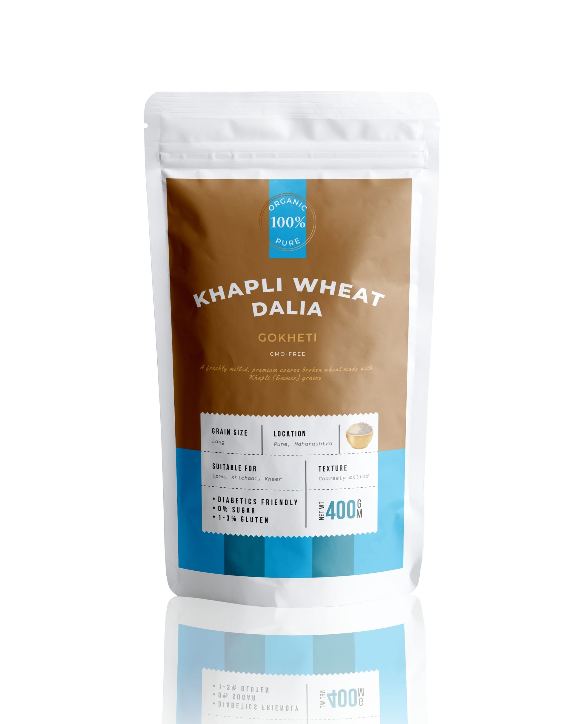 Buy Organic Khapli Dalia Broken Emmer Wheat online