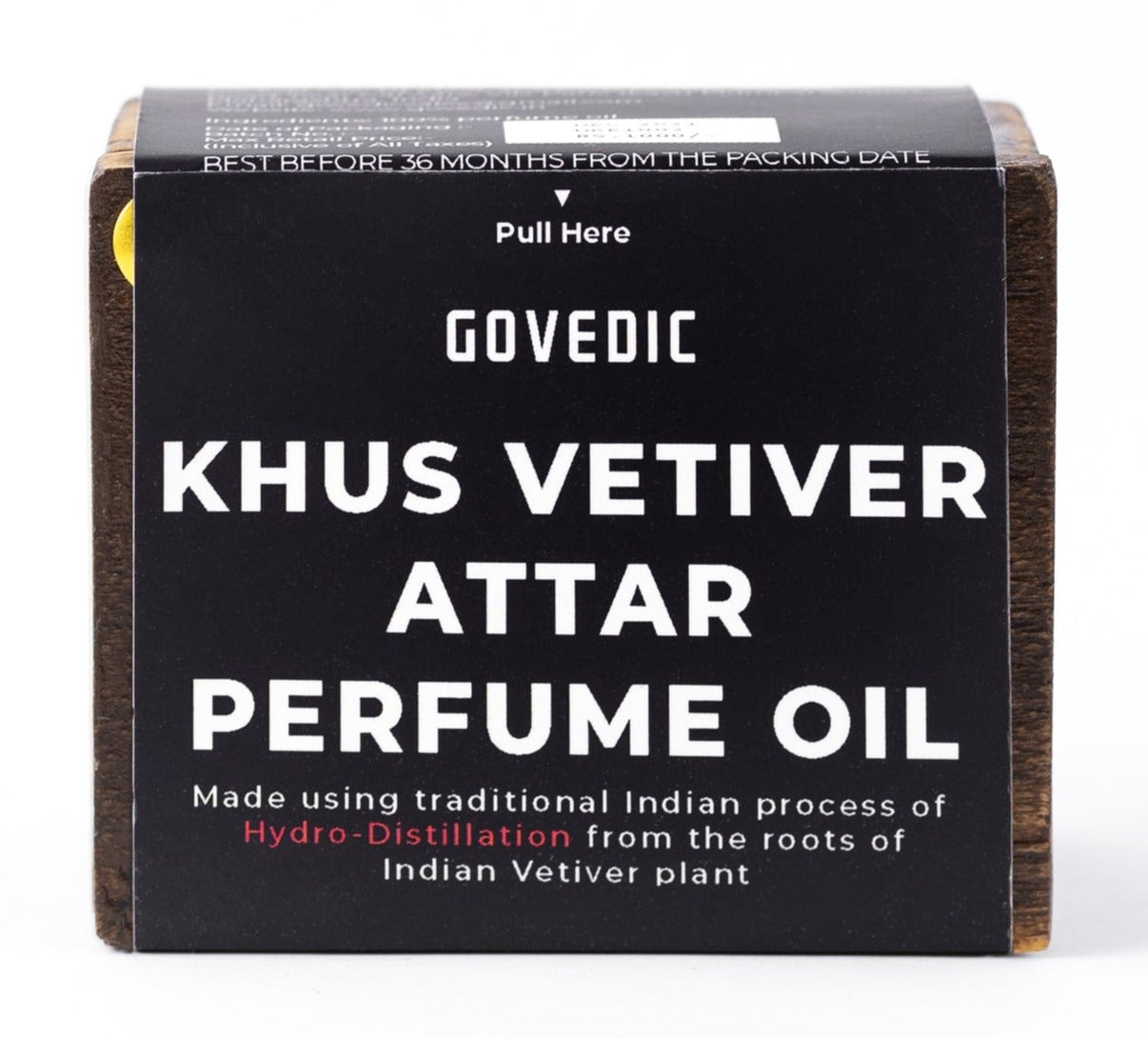 buy govedic khus vetiver attar perfume 100% pure online