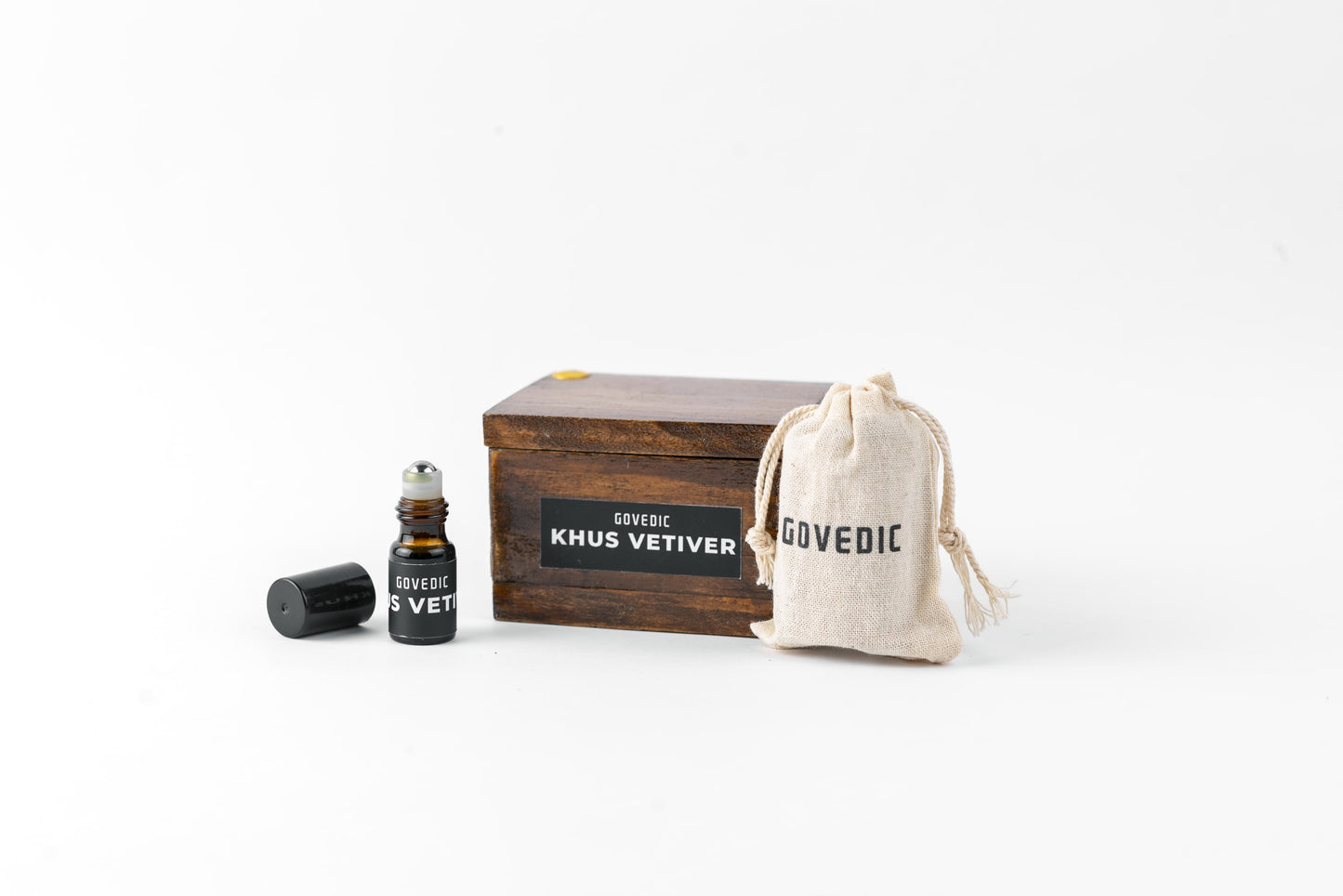 Govedic Khus Attar | Vetiver Tranquility Perfume Oil
