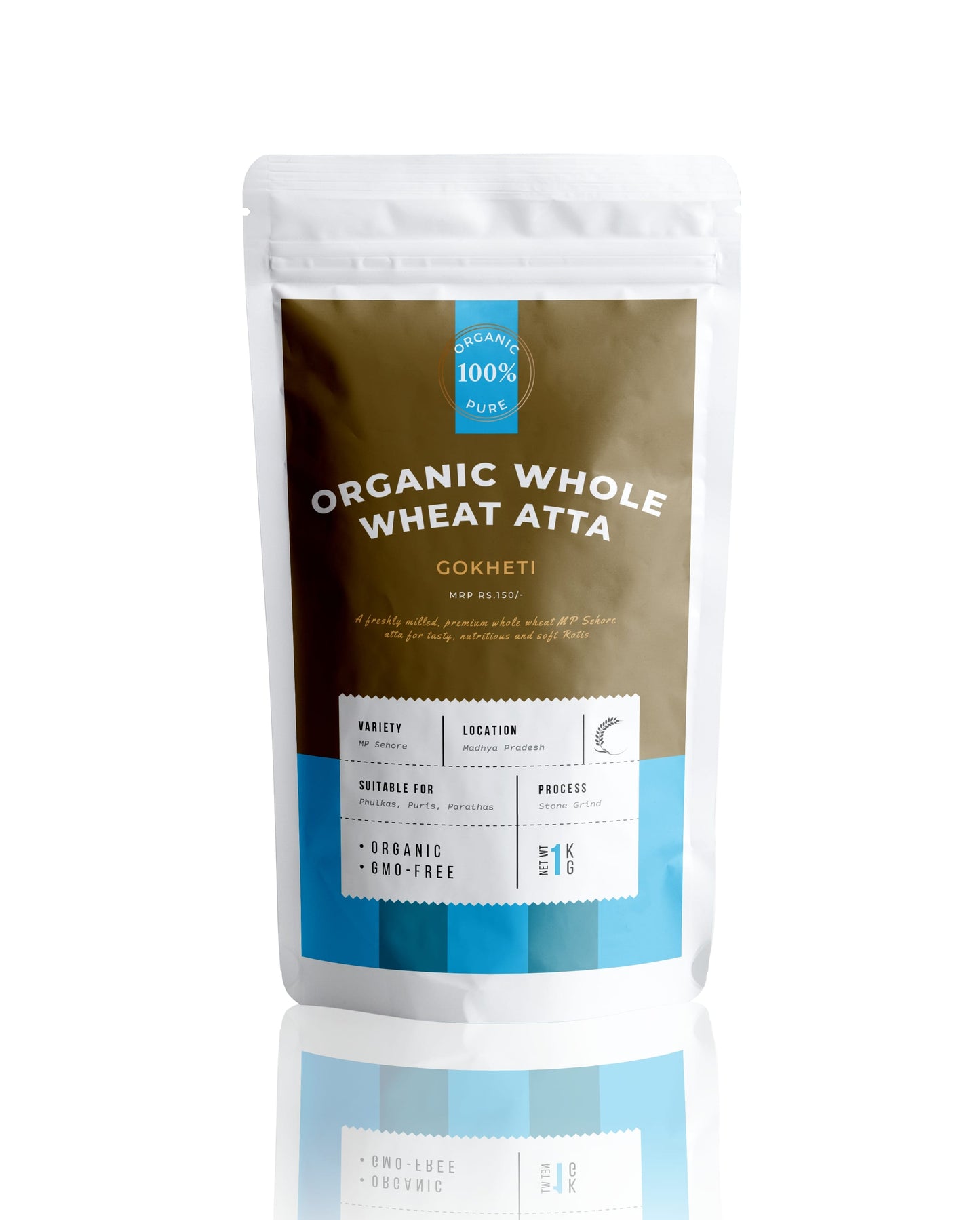 Buy Organic  Whole wheat flour atta Online