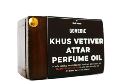 buy govedic khus vetiver attar perfume 100% pure online