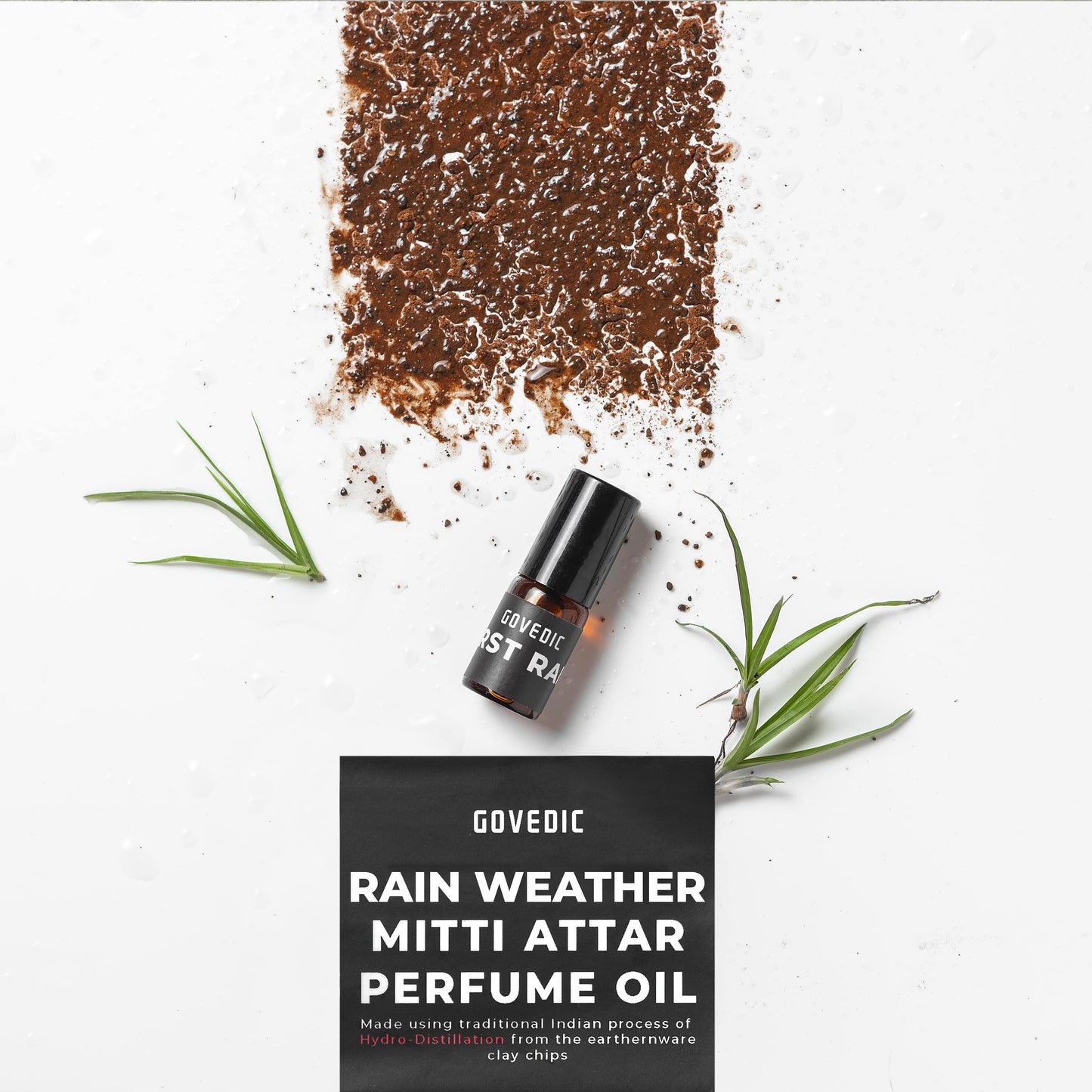 Govedic Rain Weather Attar | Mitti Attar Perfume Oil