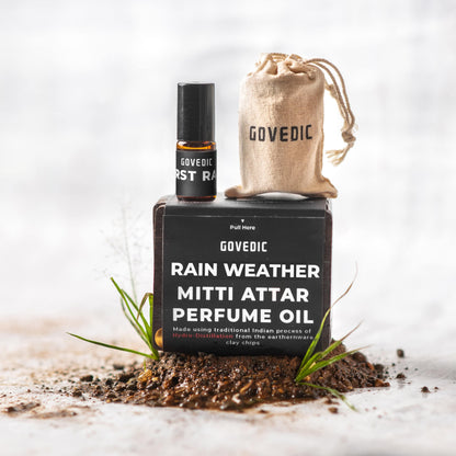 buy govedic mitti petrichor first rain weather attar perfum 100% pure online