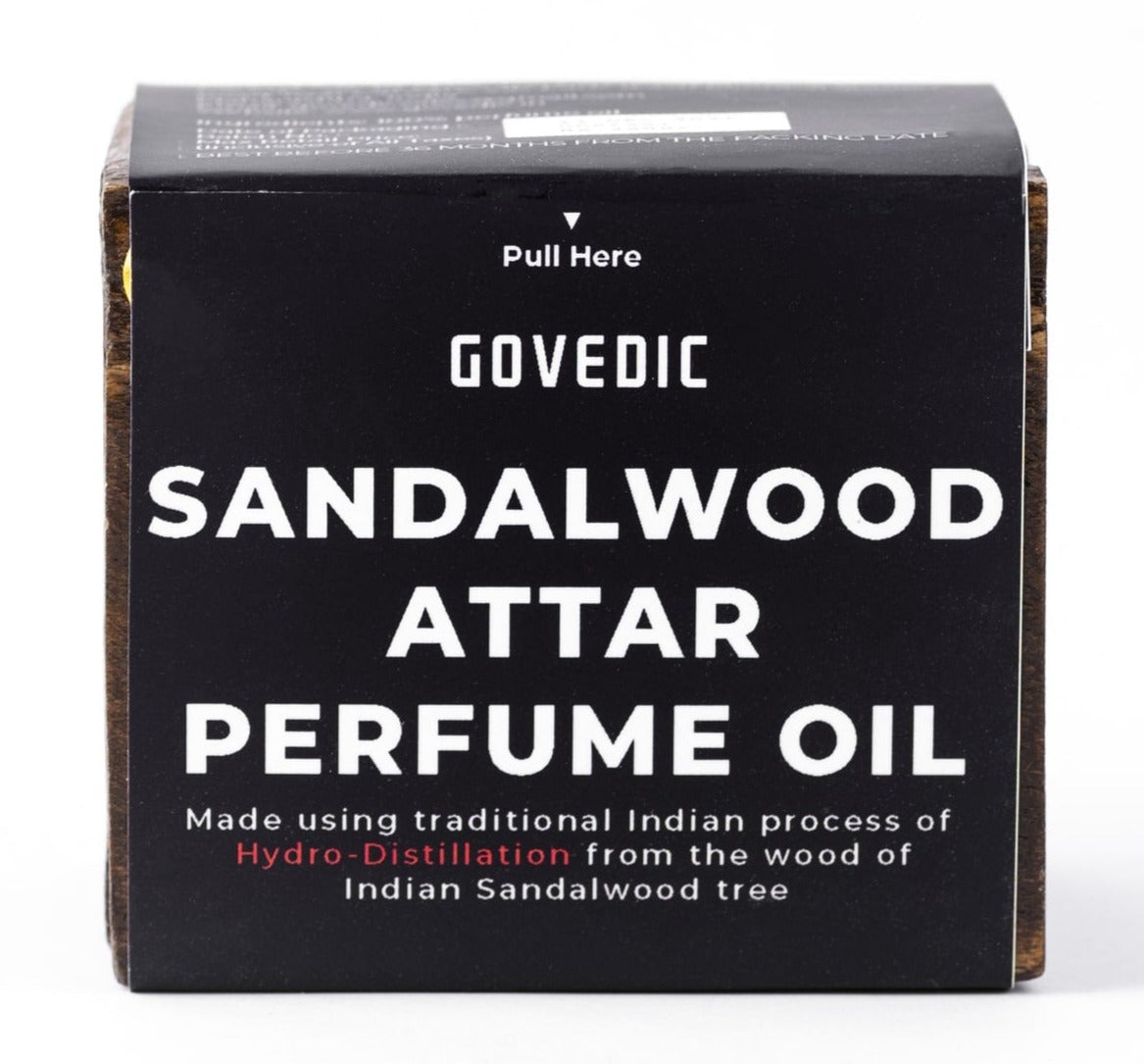 buy Govedic Sandalwood Attar | Chandan Perfume Oil 100% pure online