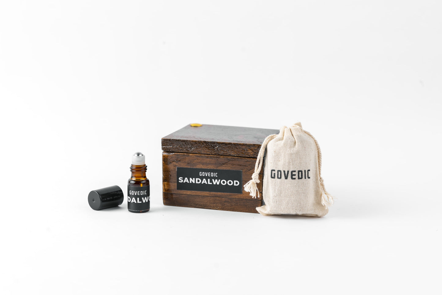 buy Govedic Sandalwood Attar | Chandan Perfume Oil 100% pure online