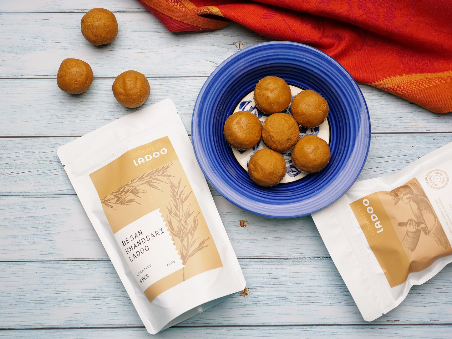 buy organic besan ladoo online a2 ghee khandsari sugar