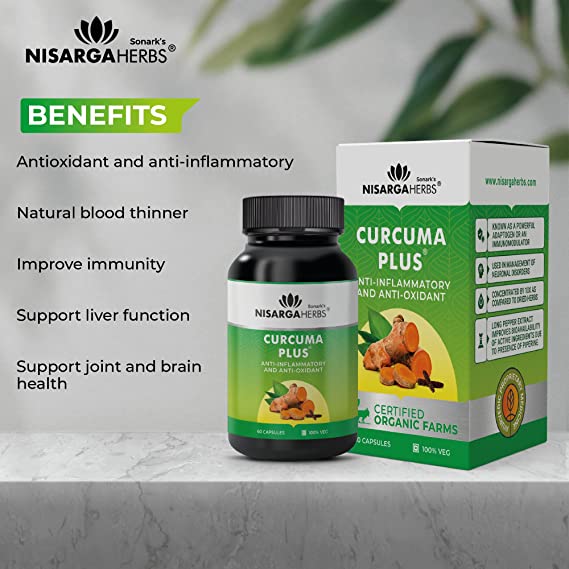 Curcuma Plus - Natural anti-inflammatory to improve immunity
