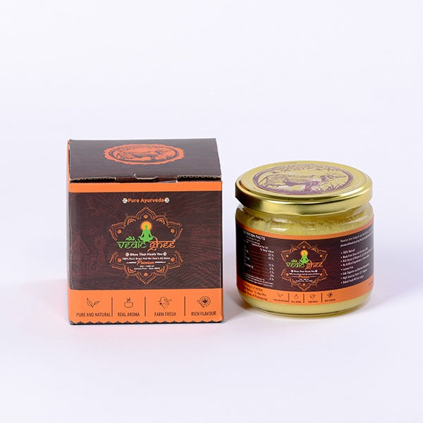 Kesariya Ghee - 250 ml made from Gir Cow A2 Milk using Ayurvedic Process